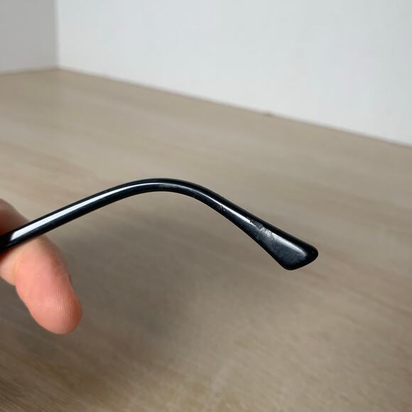 Ray-Ban RB3016 Clubmaster 1255/71 Sunglasses FRAMES ONLY Spotted Gray 49-21-140 - Picture 4 of 9